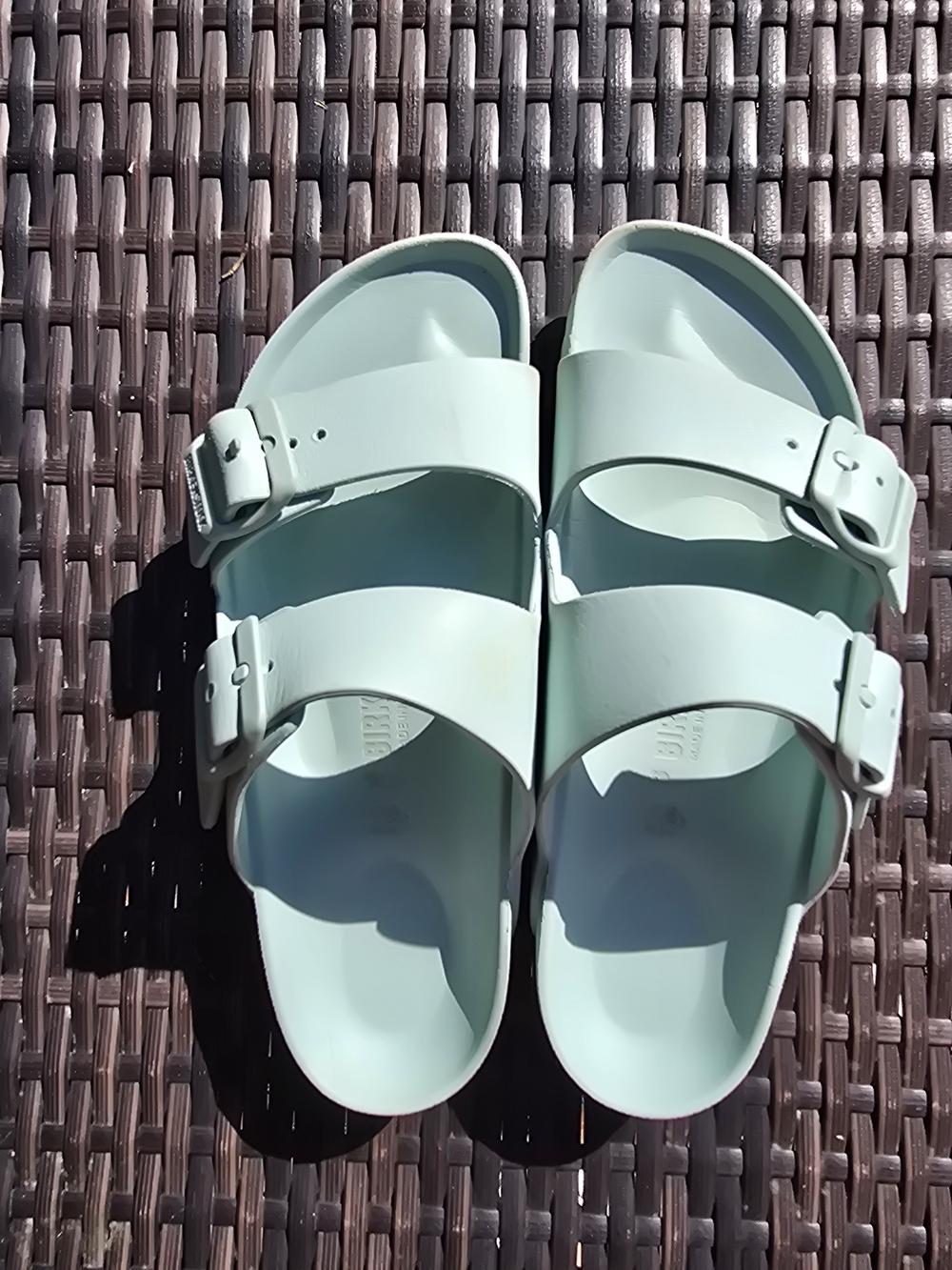 Birkenstock Arizona EVA Women's Sandals in Mint Green - Picture 7 of 11